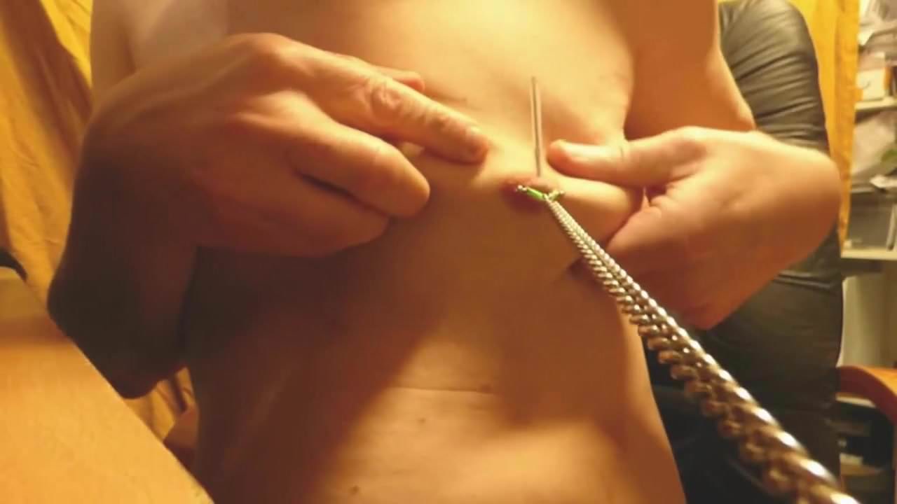 best of Nipple torture needle