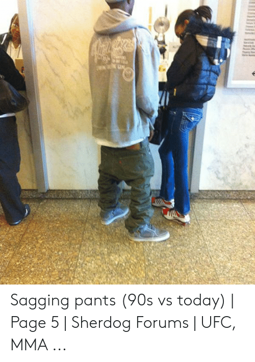 Sagging pants