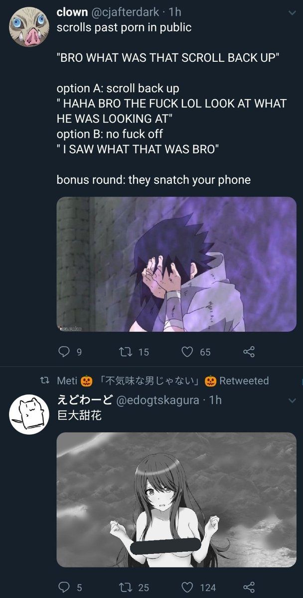 Fucked while scrolling twitter