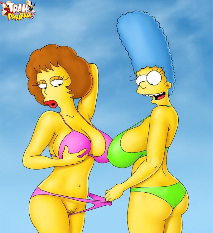 Marge simpson lesbian